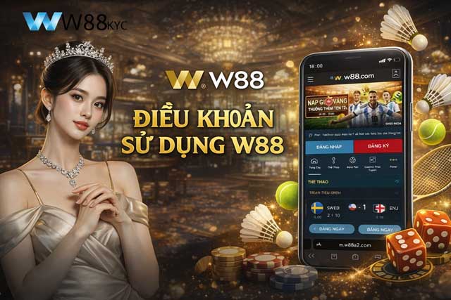 Điều Khoản Sử Dụng W88 1 Bản điều khoản sử dụng chính thức tại hệ thống nhà cái W88 Altenergy